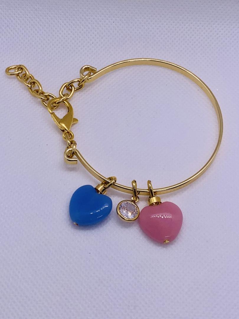 Pulseira Rígida Com Berloques