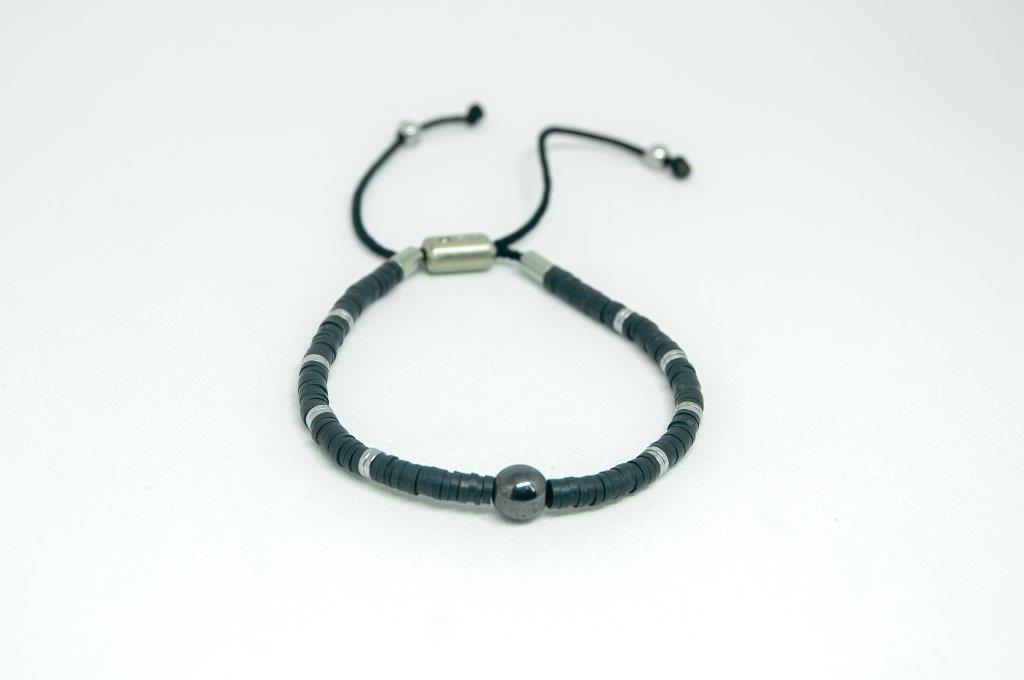 Pulseira Ajustavel Com Fecho De Aço