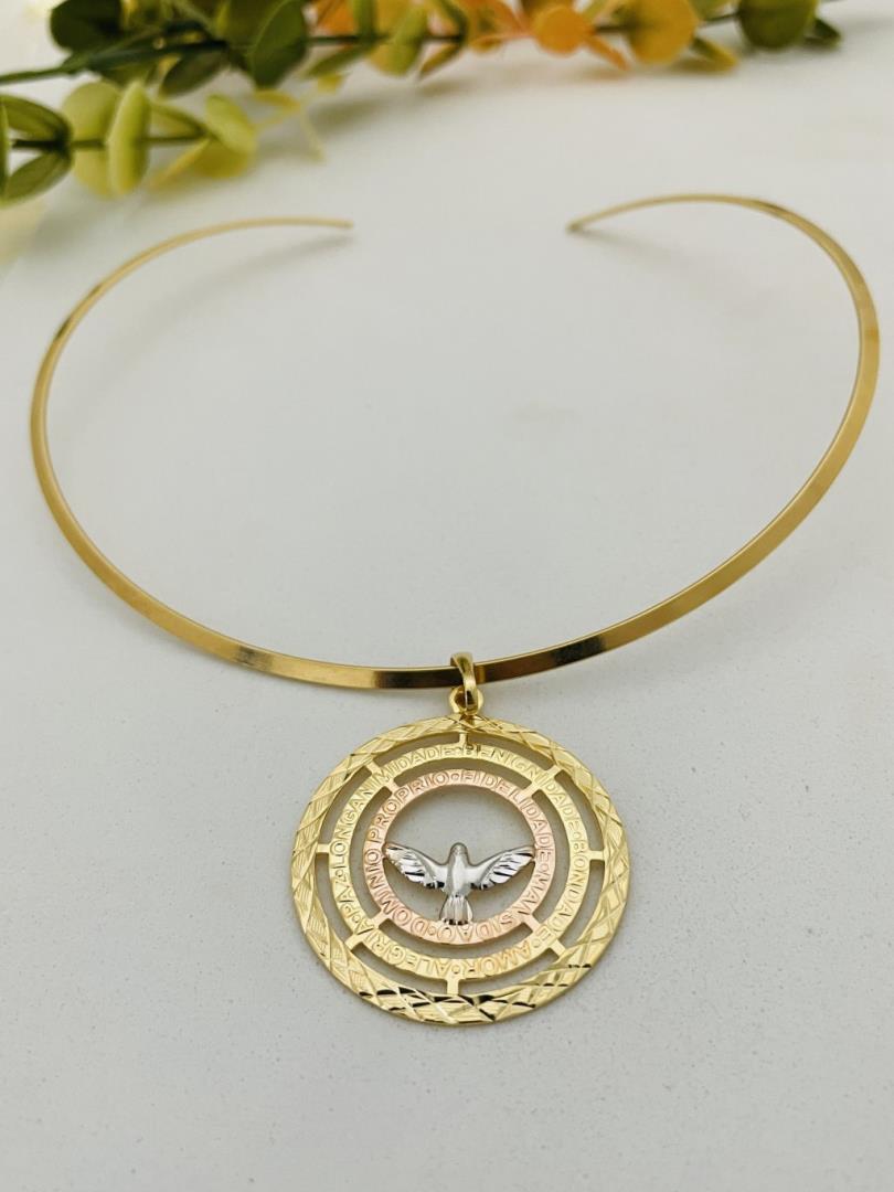 Aro com Pingente Espírito Santo