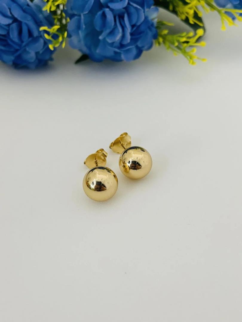 Brinco Redondo Dourado