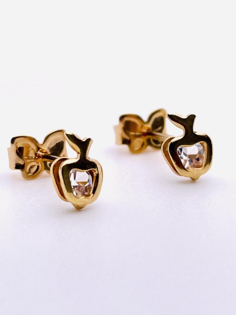 Brincos Formato Maçã