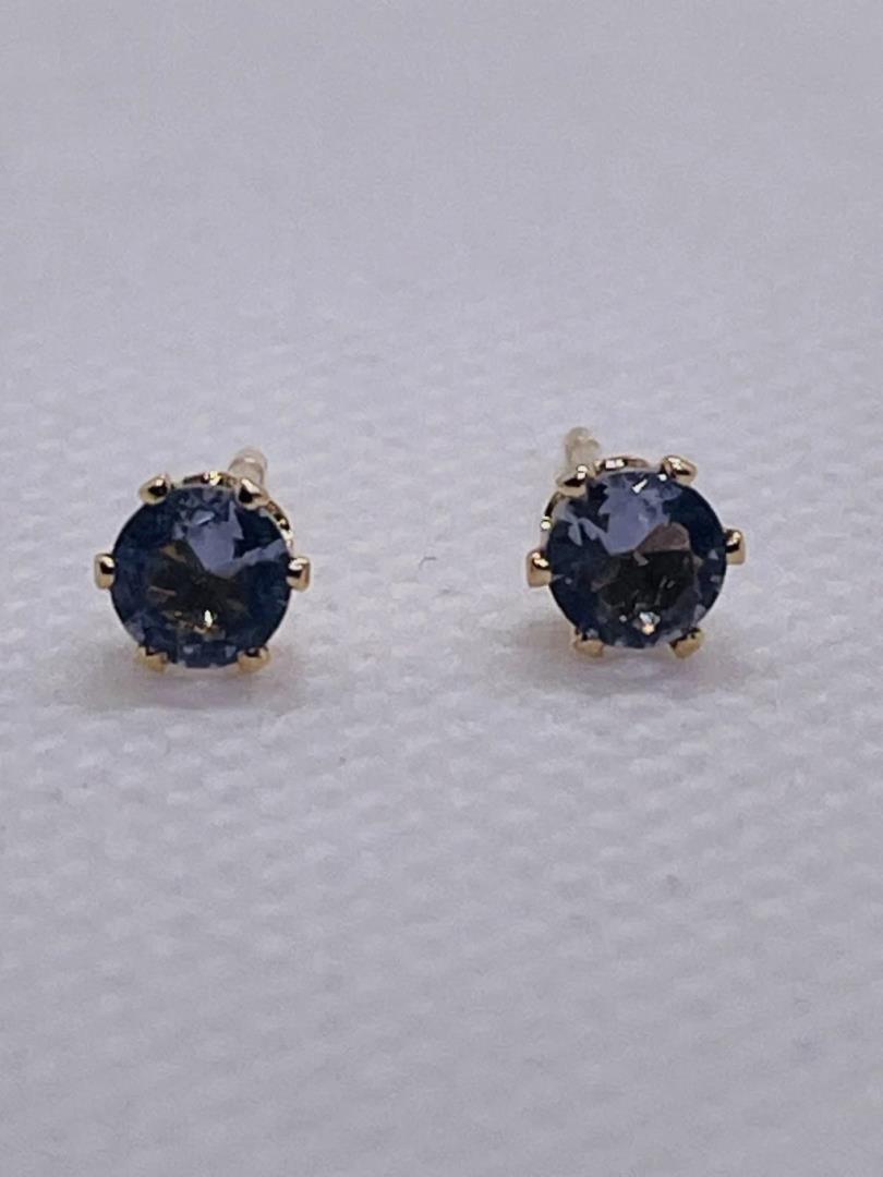 Brincos Ponto de Luz Formato Redondo - Imagem 2