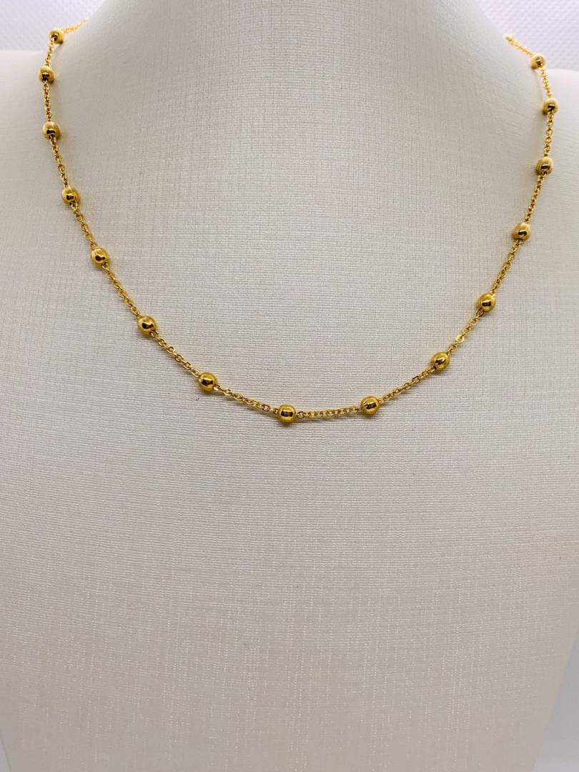 Gargantilha Rodeada De Mini Esferas