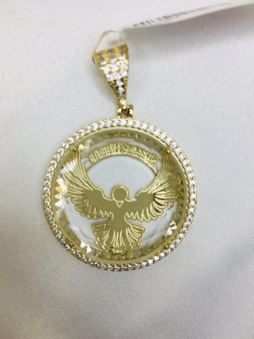 Pingente De Cristal Divino Espírito Santo