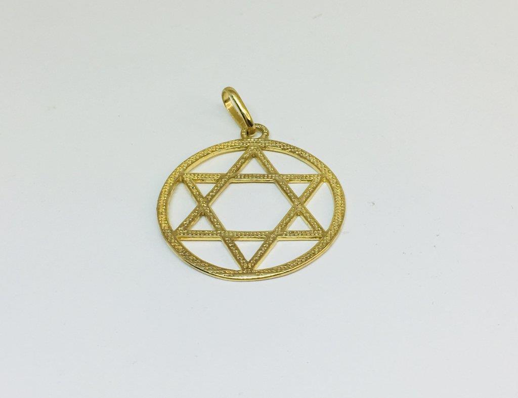 Pingente Estrela De Davi