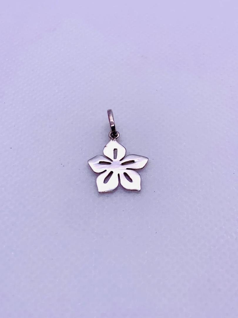 Pingente Flor Prata 925