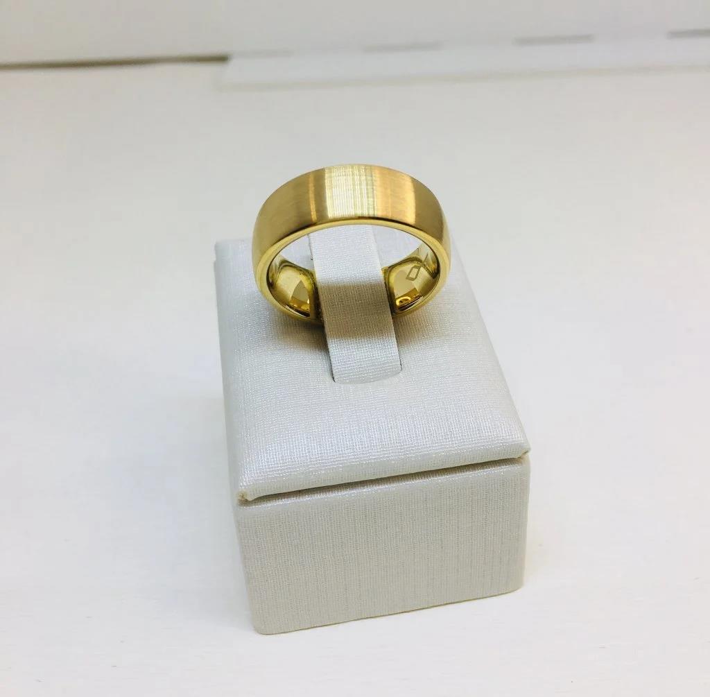 Aliança Quadrada Larga Boleada