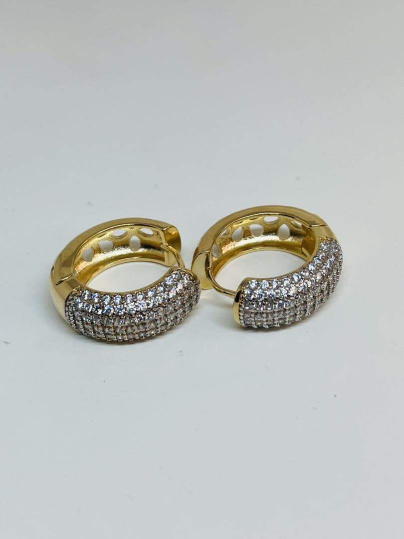 Argola P Zircônias Frontal