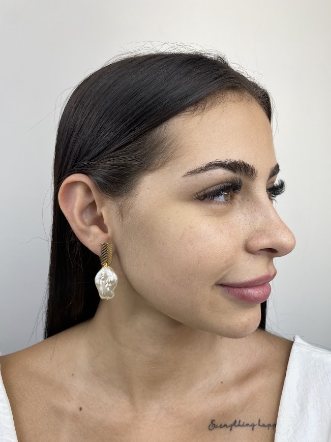 Brinco com Base Banhada a Ouro 18k - Imagem 2