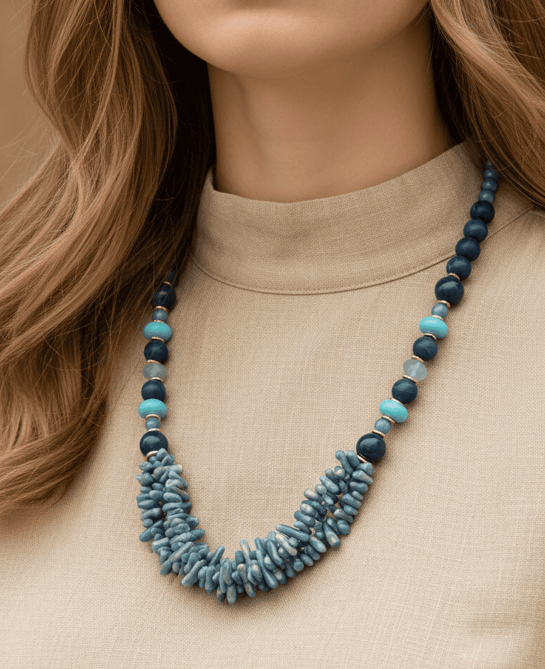 Maxi colar Brisa do Mar