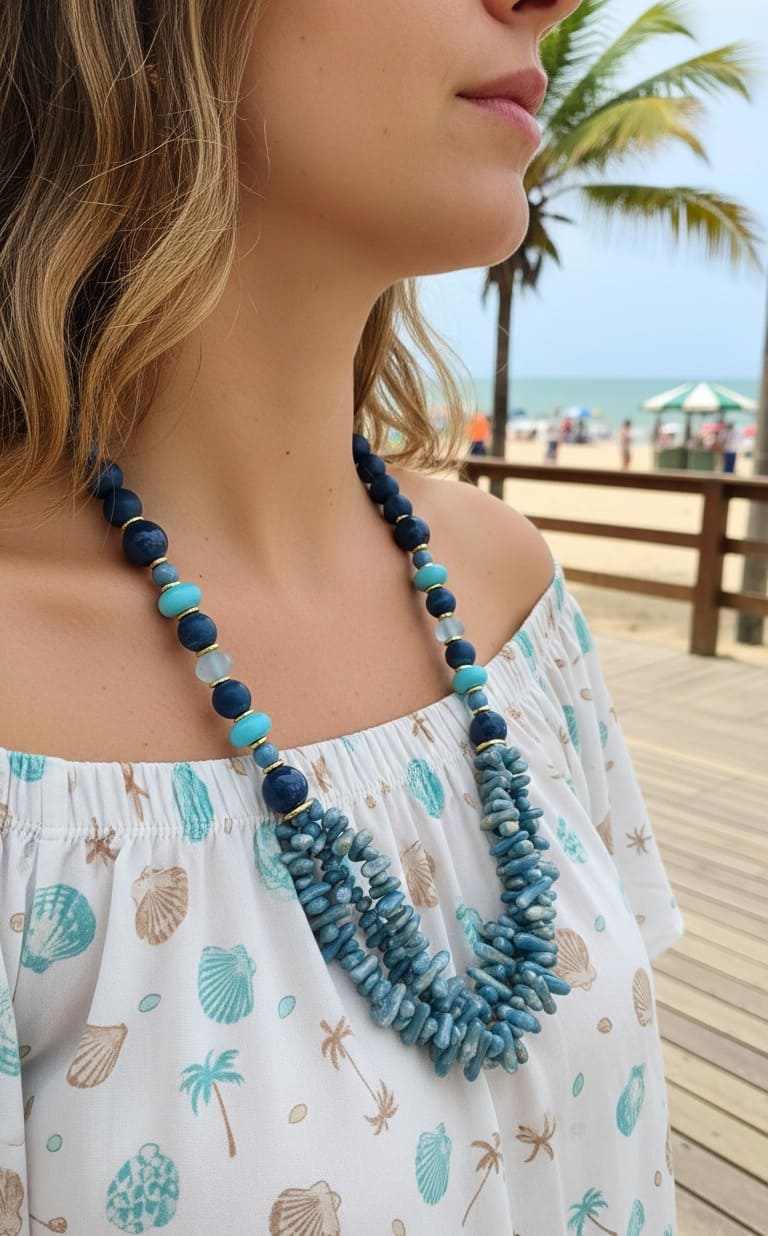 Maxi colar Brisa do Mar - Imagem 2